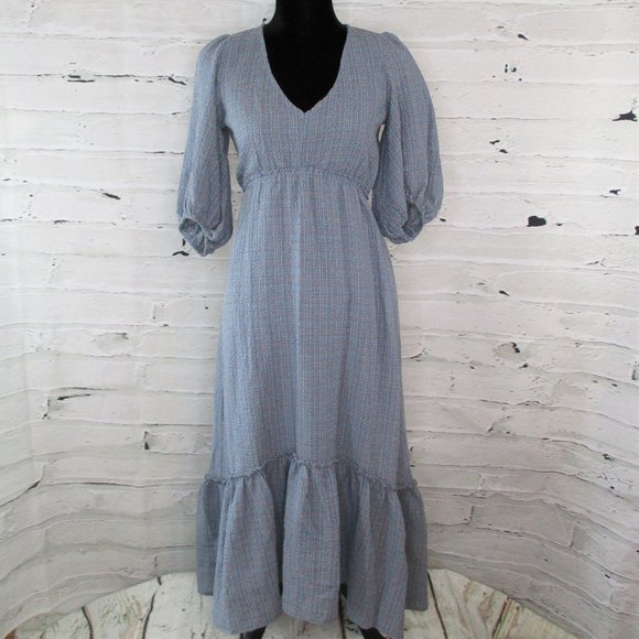 Superfoxx Dresses & Skirts - Superfoxx Hi Lo Ruffled Prairie Midi Dress